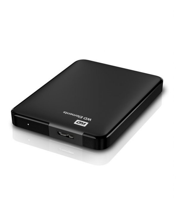 WD ELEMENTS PORTABLE 1TB 2.5 USB 3.0 BLACK WDBUZG0010BBK-WESN - Resim 2