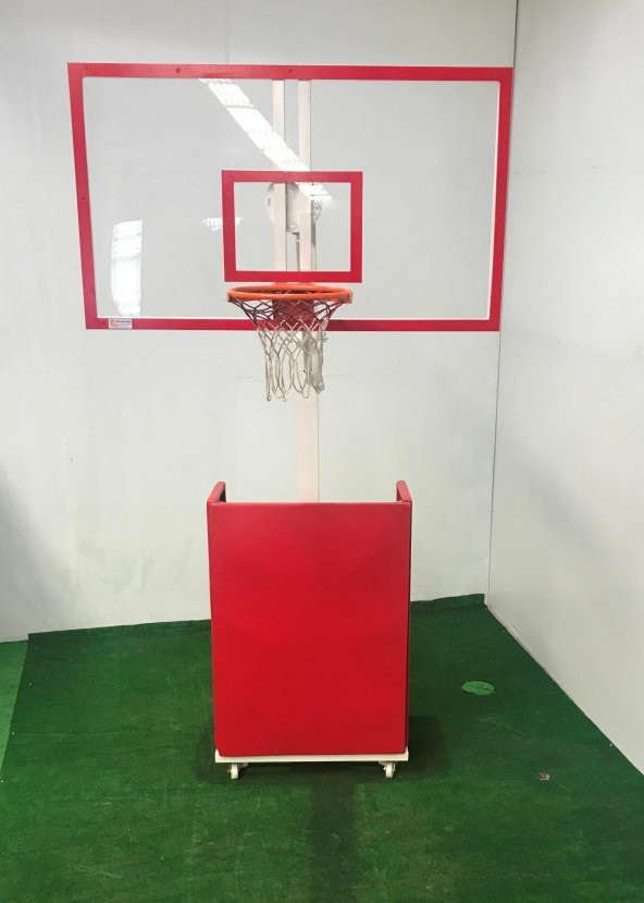 Adelinspor Premium Seyyar Basketbol Potası 105*180 15 mm Cam ürün görseli 1