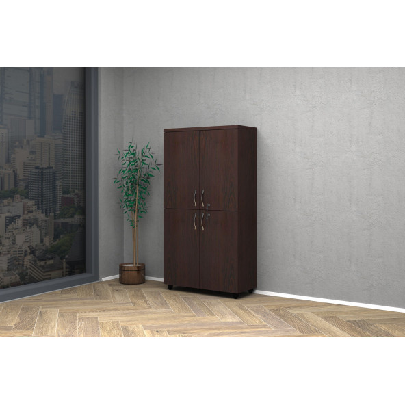 VENA TAM KAPAK OFİS DOSYA DOLAP 80x35x150 ürün görseli 1