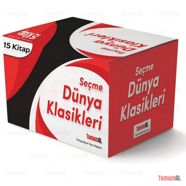SEÇME DÜNYA KLASİKLERİ LİSE KİTAP LİSE HİKAYE ROMAN SETİ 15 KİTAP ürün görseli 1