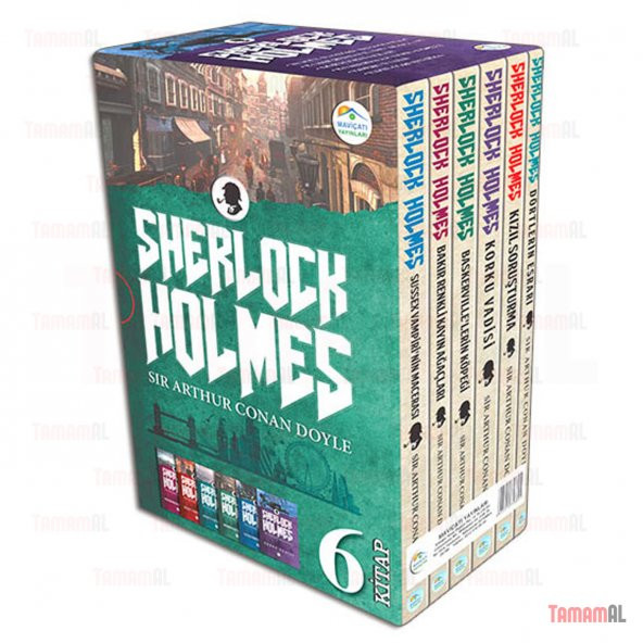 Sherlock Holmes Seti 6 Kitap - Sir Arthur Conan Doyle - Resim 3
