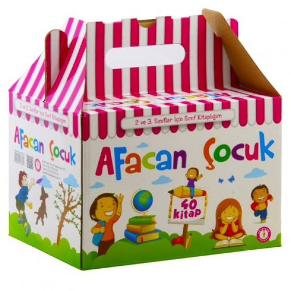 AFACAN ÇOCUK 40 KİTAPLIK SET 2. VE 3.SINIFLAR İÇİN HİKAYE MASAL K ürün görseli 1