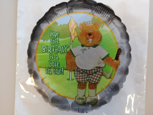 FOLYO BALON AYICIK GOLFCU 18 D.Ü 15TL - Resim 2
