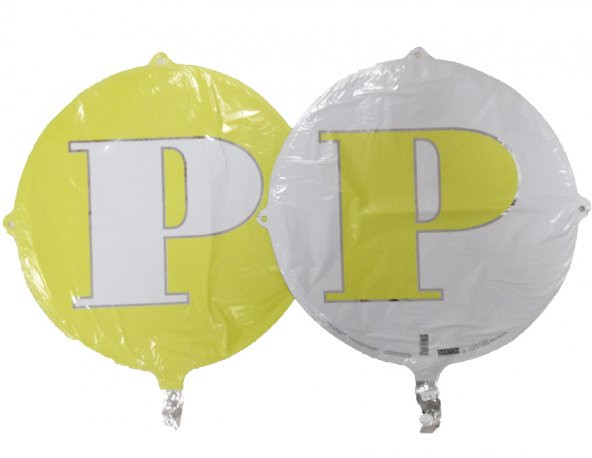 FOLYO BALON HARF P SARI 18  (DÜ 15TL) ürün görseli 1