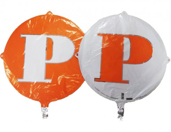 FOLYO BALON HARF P TURUNCU 18  (DÜ 15TL) ürün görseli 1