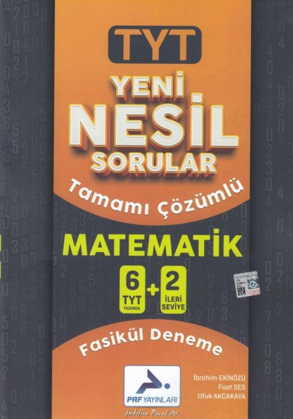 PARAF 8 Lİ MATEMATİK DENEMESİ ürün görseli 1
