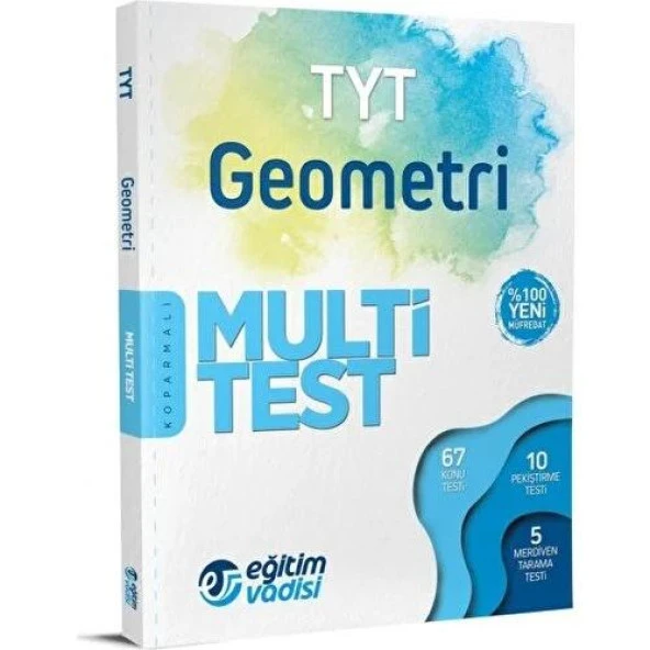 Eğitim Vadisi Yayınları TYT Geometri Multi Test ürün görseli 1