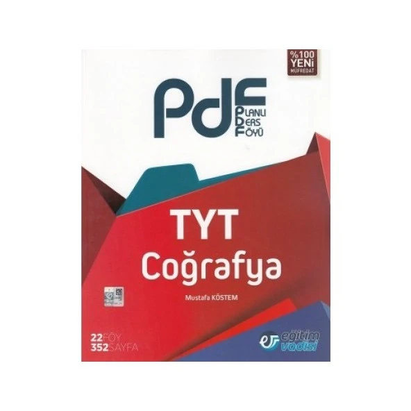 Eğitim Vadisi Yayınları TYT Coğrafya Planlı Ders Föyü ( PDF) ürün görseli 1