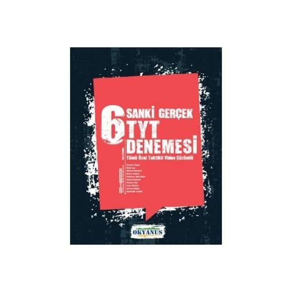 OKYANUS TYT 6 LI DENEME ürün görseli 1