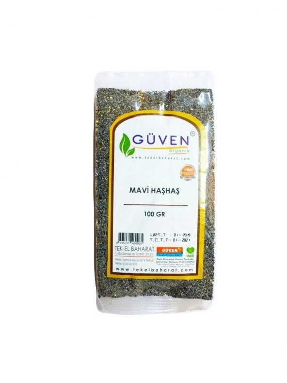 Haşhaş Mavi 100 gr - Resim 4