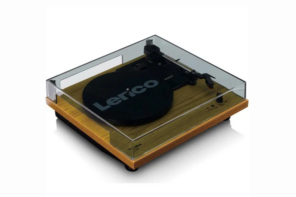 Lenco LS-10 WD Ahşap Pikap Plak Çalar - Resim 3