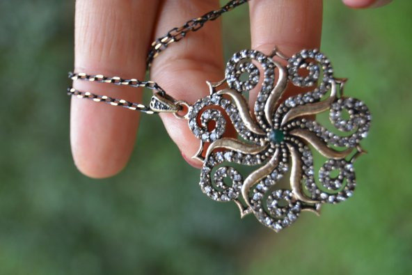 STONEAGE JEWELLERY Otantik Bayan Kolye - Resim 3