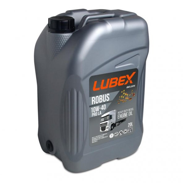 Lubex Robus Pro LA 10W-40 20 Lt Tam Sentetik Motor Yağı ürün görseli 1