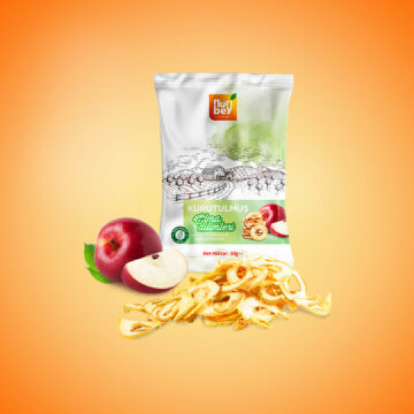 Kurutulmuş Elma Dilimleri (50g) - Resim 3