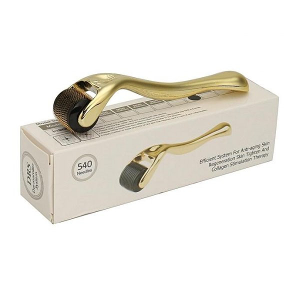 Dermaroller Gold 540 Titanyum İğneli 1mm - Resim 3