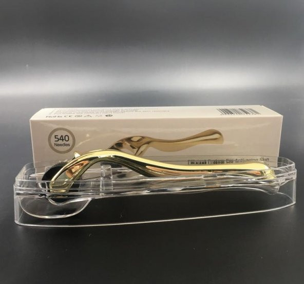 Dermaroller Gold 540 Titanyum İğneli 1mm - Resim 4