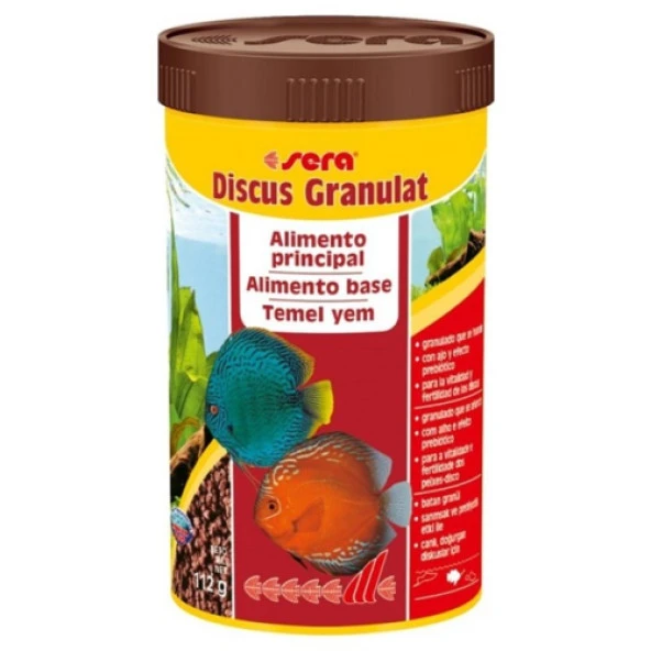 Sera Discus Granulat 250 ml Orjinal Kutusunda SKT:05/2028 ürün görseli 1