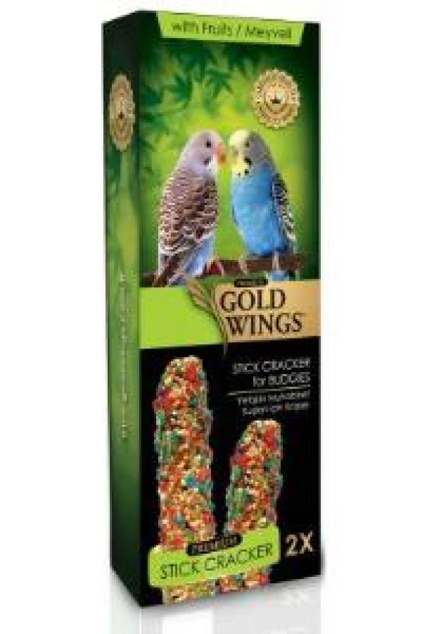 Gold Wings Premium Muhabbet Kraker 2 li Meyveli Skt:02/2028 ürün görseli 1
