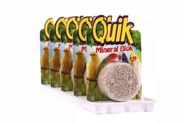 Quik Mineral Blok Kutulu Tekli 1 adet Skt:09/2027 ürün görseli 1