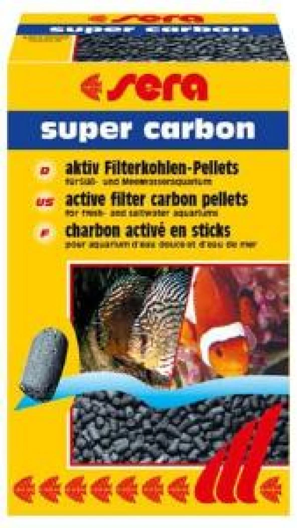 Sera Super Karbon 250 gr. Tatlı ve Tuzlu Su için ürün görseli 1
