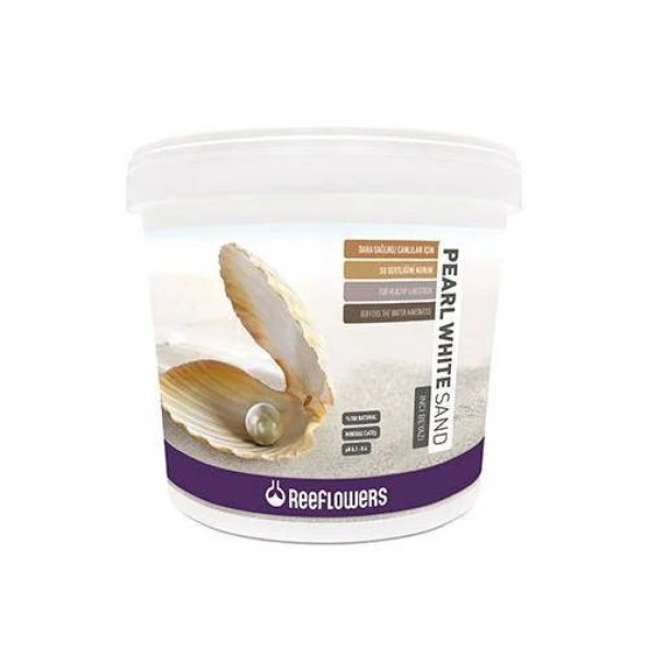 ReeFlowers Pearl White Sand 1-1,5 mm 25 KG ürün görseli 1