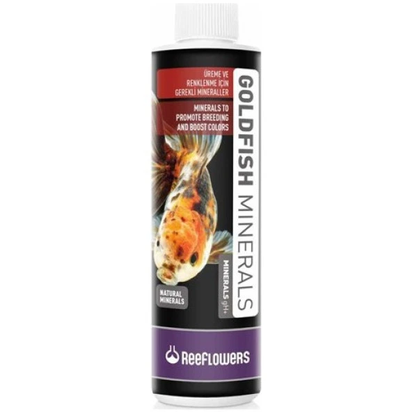 Reeflowers Goldfish Minerals 500 ml. Skt:01/2027 ürün görseli 1