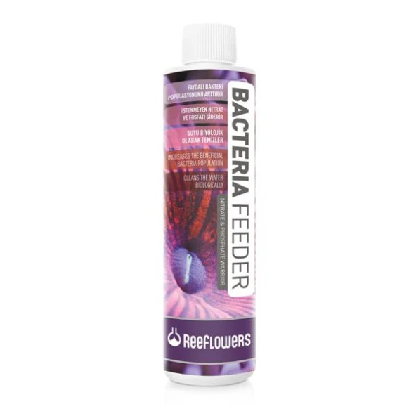 Reeflowers Bacteria Feeder 250 ml Skt:02/2028 Bakteri başlangıcı ürün görseli 1