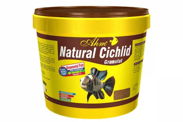 AHM Natural Cichlid Granulat 100 gr Açık Poşette Skt: 03/2027 ürün görseli 1