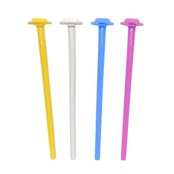 Renkli Plastik Tünek 18 cm ürün görseli 1