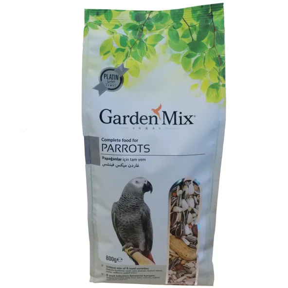 Gardenmix Platin Papağan Yemi 800 gr. Skt:01/2028 ürün görseli 1