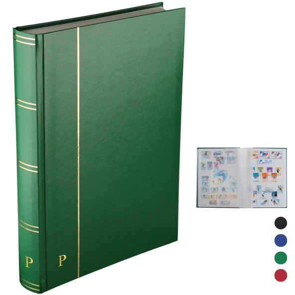 PULKO HistorY 1970 Pul Defteri Klasik, 30 Yaprak, 60 Sayfa, A4+, Beyaz Zemin, ürün görseli 1