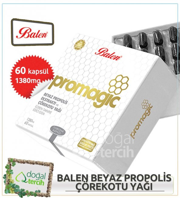 3 x Balen PROMAGIC Beyaz Propolis Ekstresi ve Çörekotu Yağı ürün görseli 1