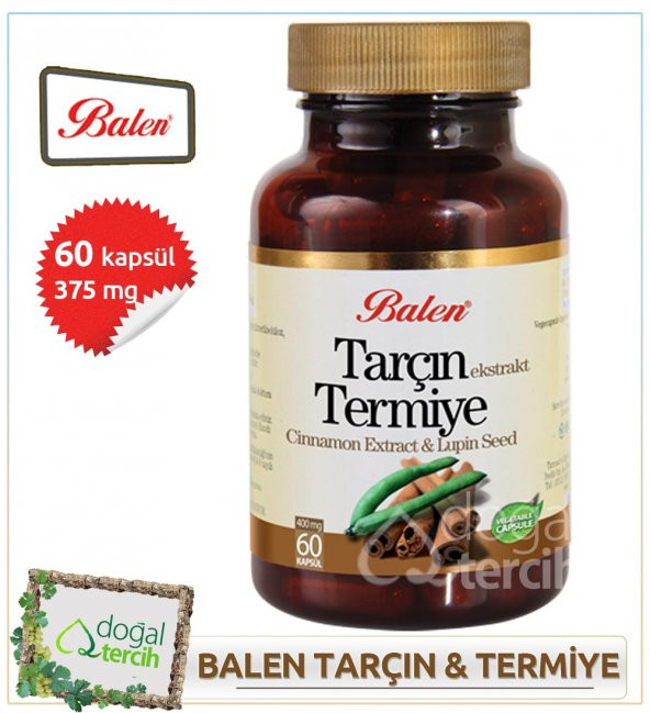 2 Adet x Balen Tarçın Ekstrakt & Termiye Kapsül ürün görseli 1
