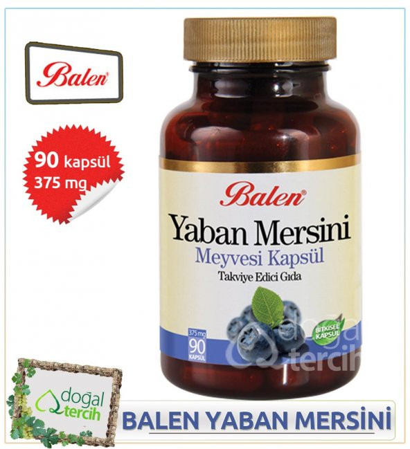 2 Adet x Balen Yaban Mersini Meyvesi Kapsül ürün görseli 1