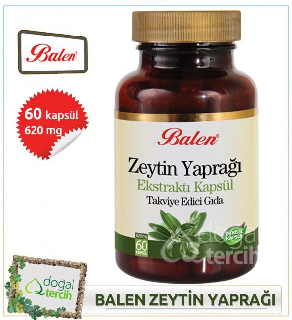 2 Adet x Balen Zeytin Yaprağı Ekstraktı Kapsül ürün görseli 1