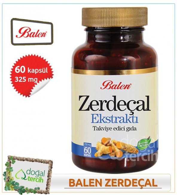 2 Adet x Balen Zerdeçal Ekstraktı Kapsül ürün görseli 1