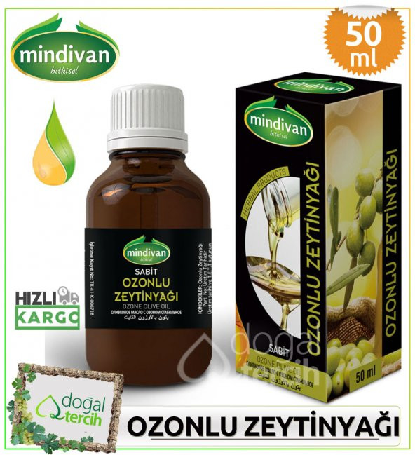 Mindivan Ozonlu Yağı Sabit 50 ml ürün görseli 1