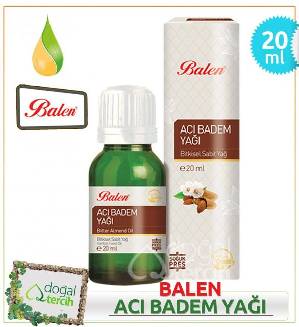 Balen Acıbadem Yağı 20 ml ürün görseli 1