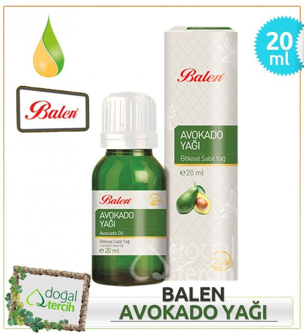 Balen Avokado Yağı 20 ml ürün görseli 1
