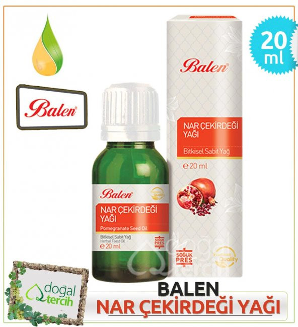 Balen Nar Çekirdeği Yağı 20 ml ürün görseli 1