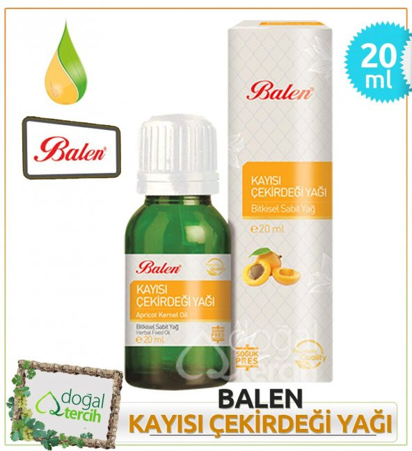 Balen Kayısı Çekirdeği Yağı 20 ml ürün görseli 1