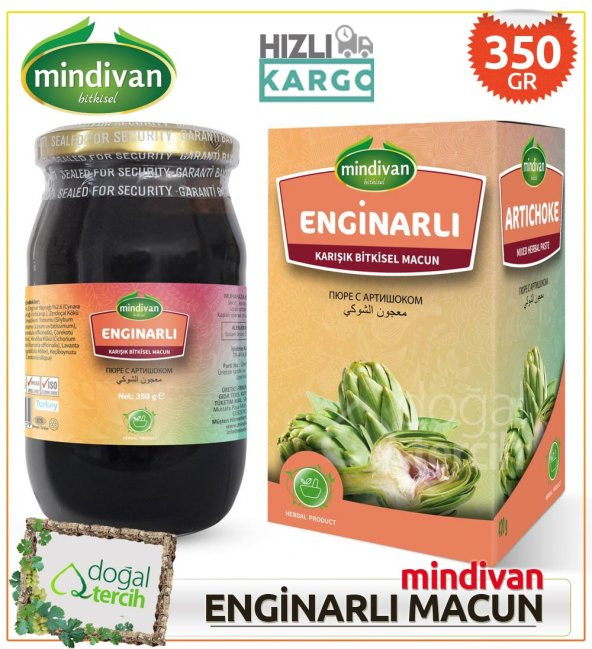 Mindivan Enginarlı Karışık Bitkisel Karışım Macun ürün görseli 1