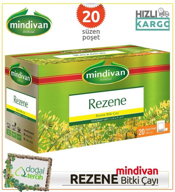 Mindivan Rezene Bitki Çayı 20 li Süzen Poşet ürün görseli 1