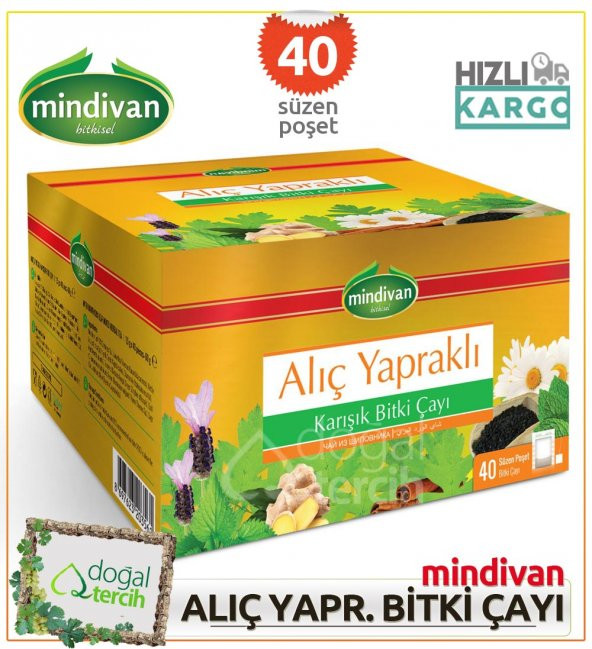 Mindivan Alıçlı Yapraklı Karışık Bitki Çayı ürün görseli 1