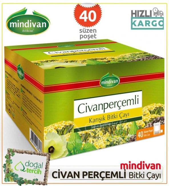 Mindivan Civanperçemli Karışık Bitki Çayı ürün görseli 1