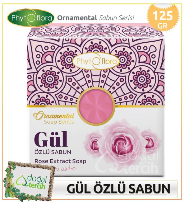 Phytoflora Gül Özlü Sabun ürün görseli 1
