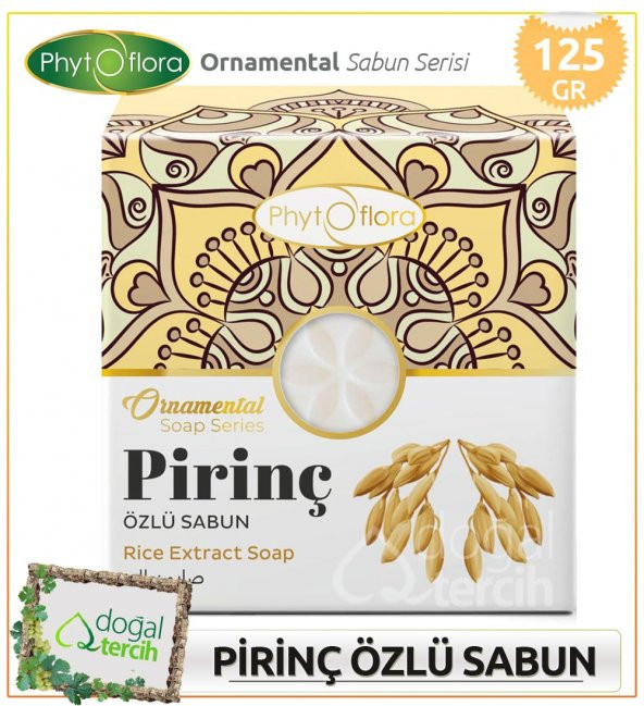 Phytoflora Pirinç Özlü Sabun ürün görseli 1