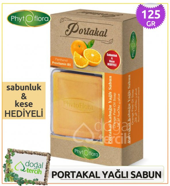 Phytoflora Portakal Kabuğu Yağlı (Sabunluk-Kese Hediyeli!) ürün görseli 1