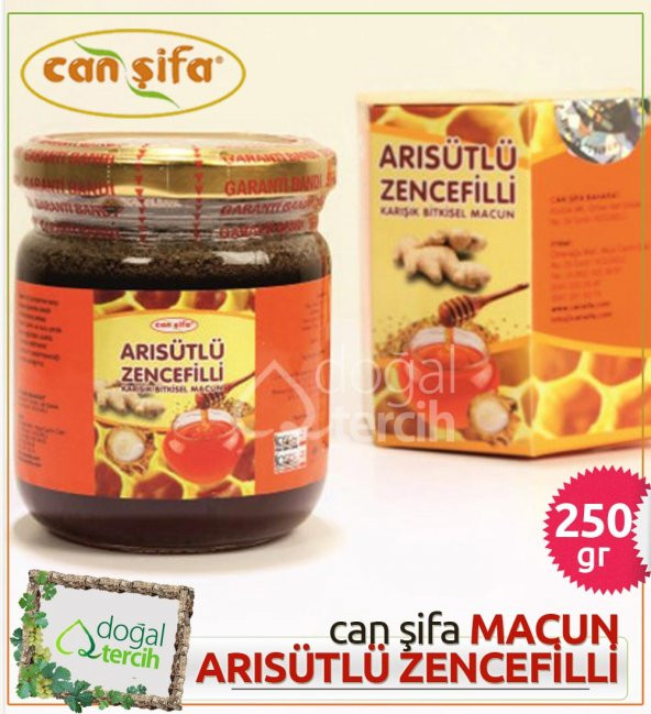 Can Şifa Arısütü Zencefilli Karışım 240 gr ürün görseli 1