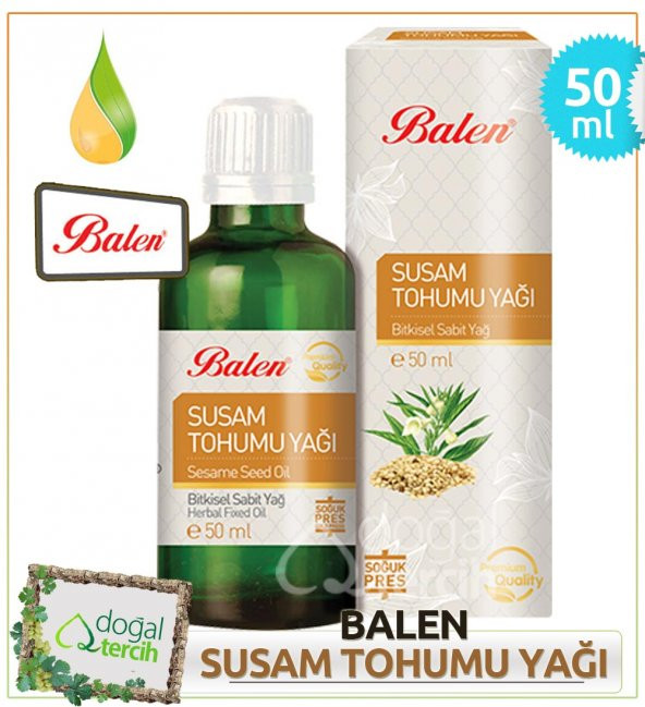 Balen Susam Tohumu Yağı 50 ml ürün görseli 1